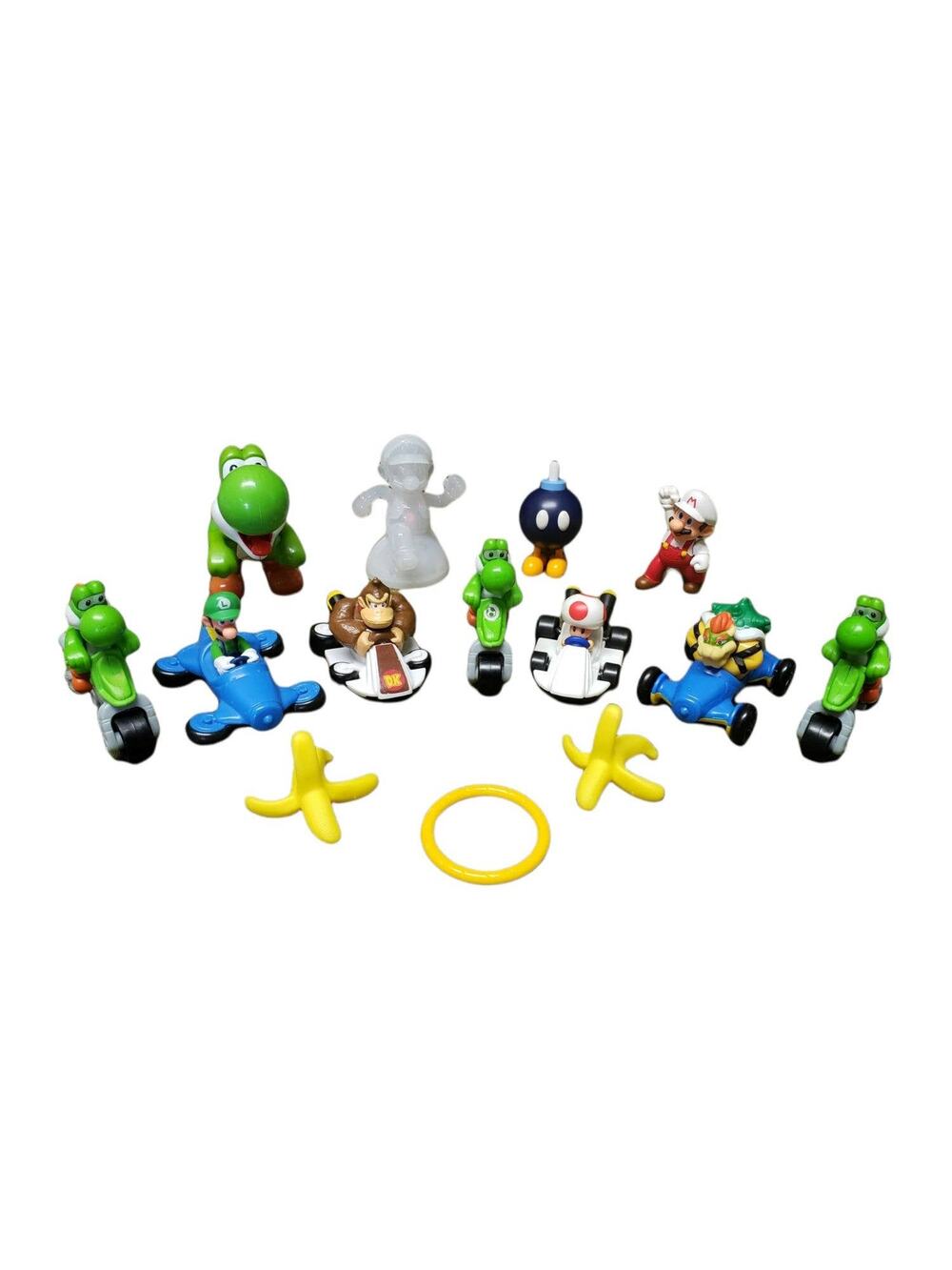 Nintendo McDonald's Mario Kart Happy Meal Toys • Mario Luigi Toad Yoshi Donkey